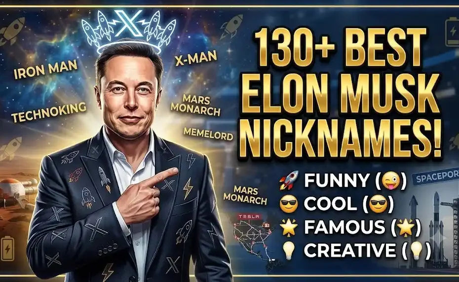 130+ Best Nicknames for Elon Musk (Funny, Cool, Famous & Creative)