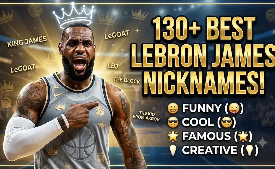 130+ Best Nicknames for LeBron James (Funny, Cool, Famous & Creative)