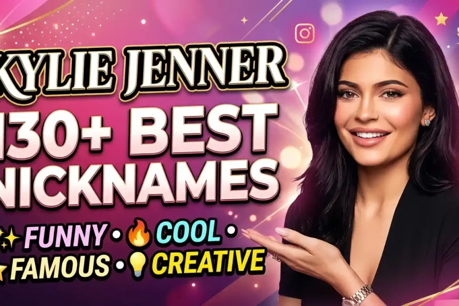 130+ Best Nicknames for Kylie Jenner (Funny, Cool, Famous & Creative)